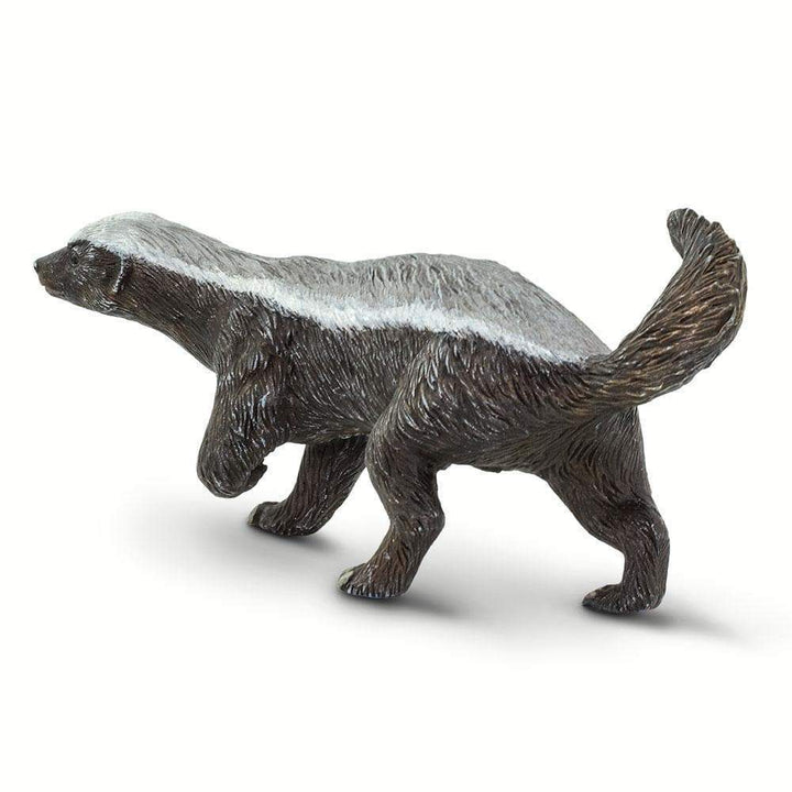 Figura Animales Tejon De Miel Pintado a Mano