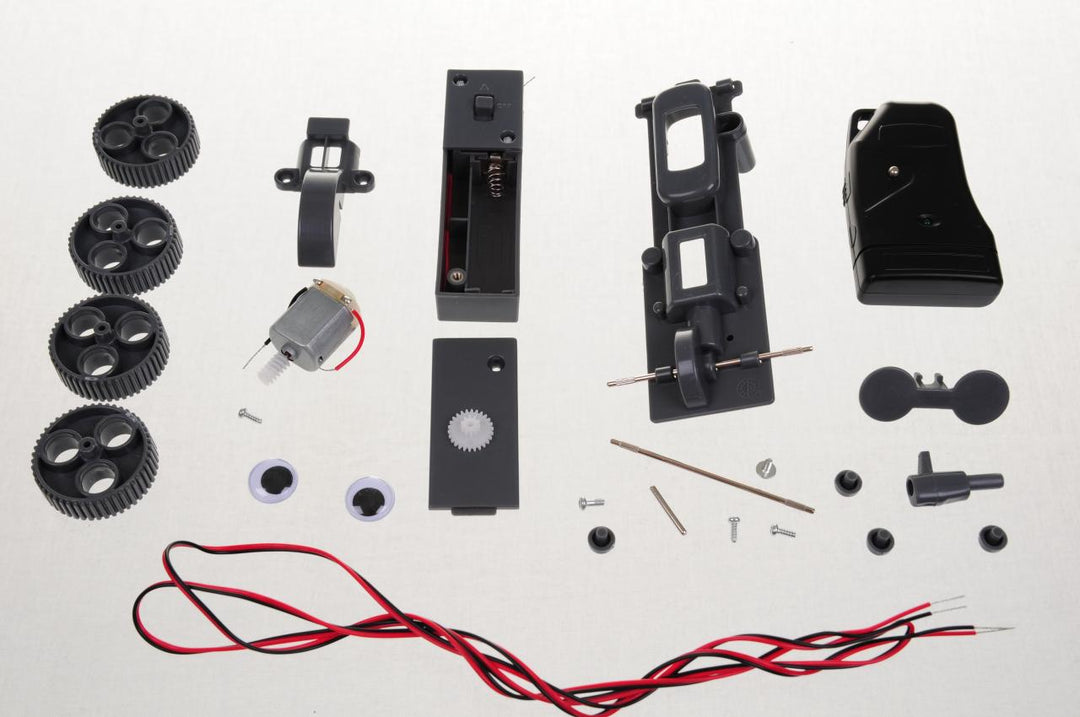 Experimento de juguete :  Robot detector de metal