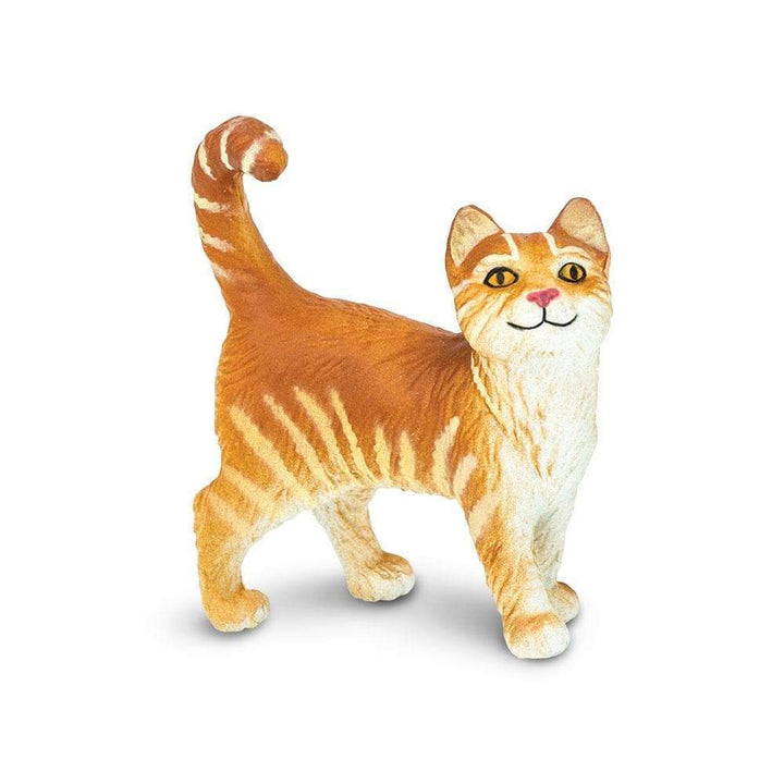 Figura Animales Gato Tigre Pintado a Mano
