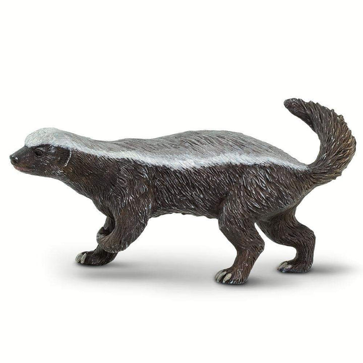 Figura Animales Tejon De Miel Pintado a Mano