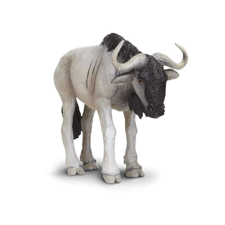Figura Animales Ñu Azul Pintado a Mano