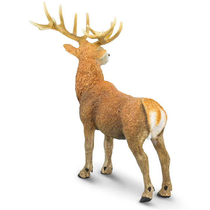 Figura Animales Ciervo Rojo Pintado a Mano