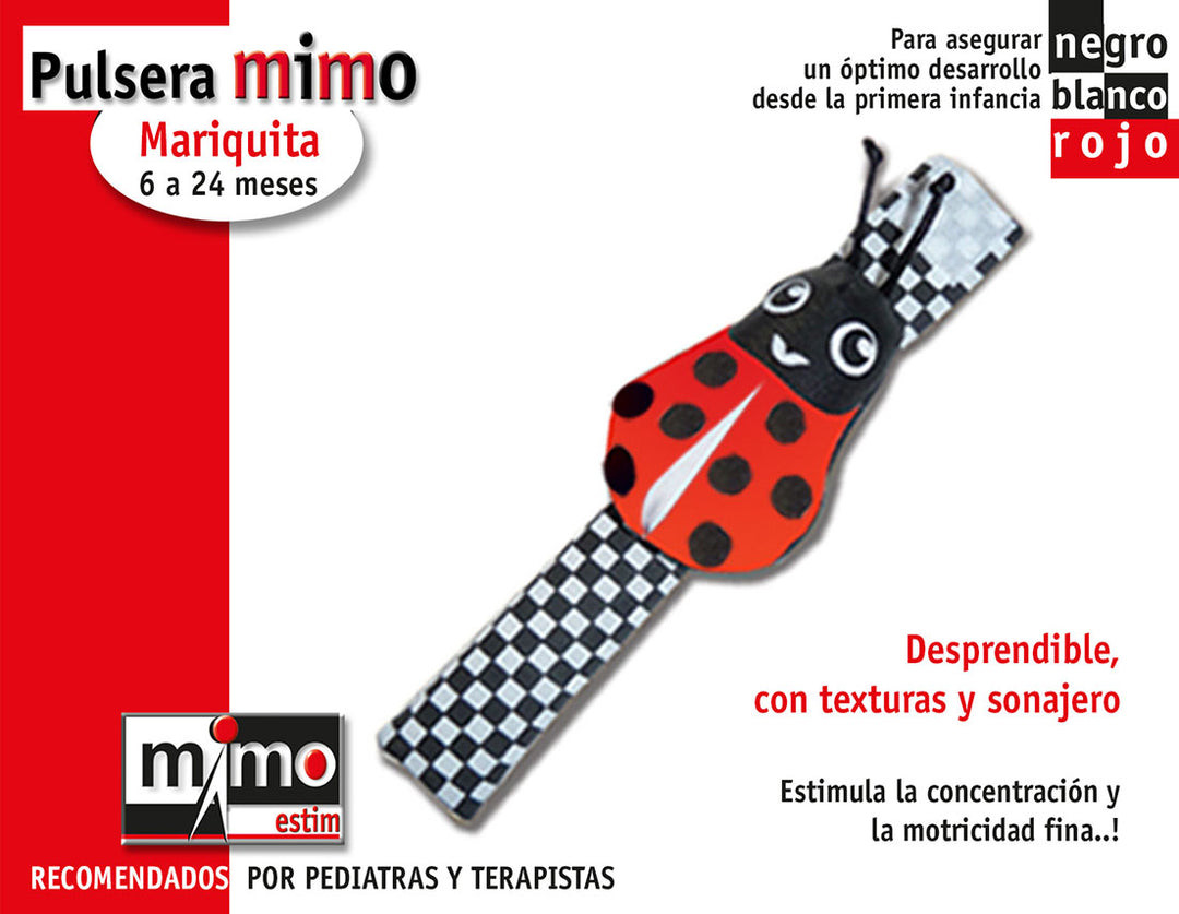 Pulsera Mariquita Mimo Bebe