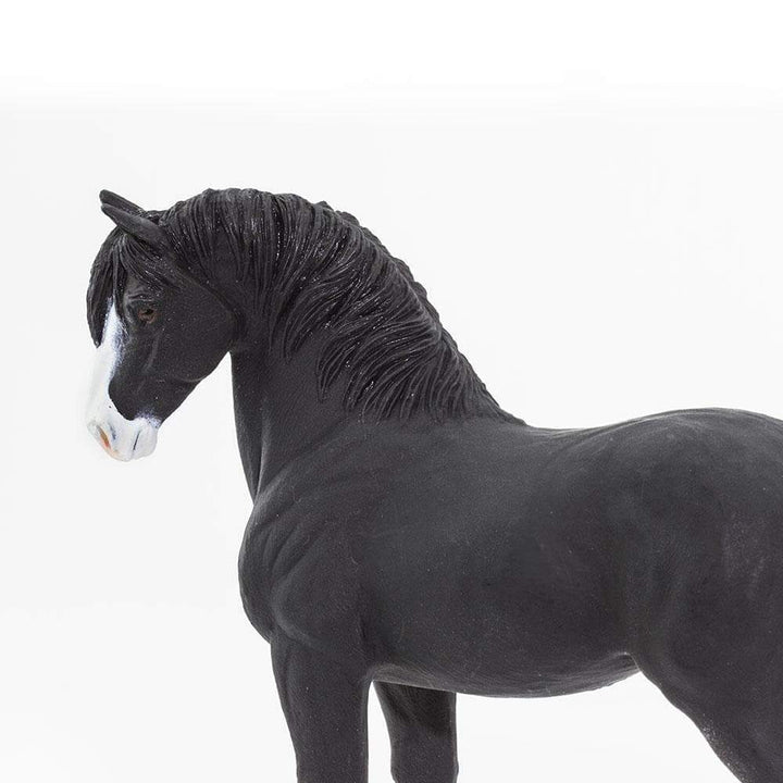 Figura Animales Caballo Shire Stallion Pintado a Mano