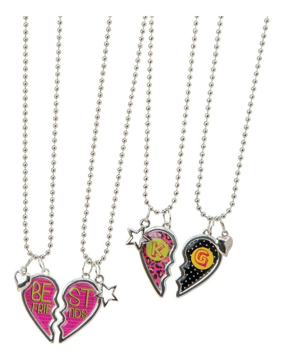 Manualidades : Set de joyas de mejores amigas para decorar