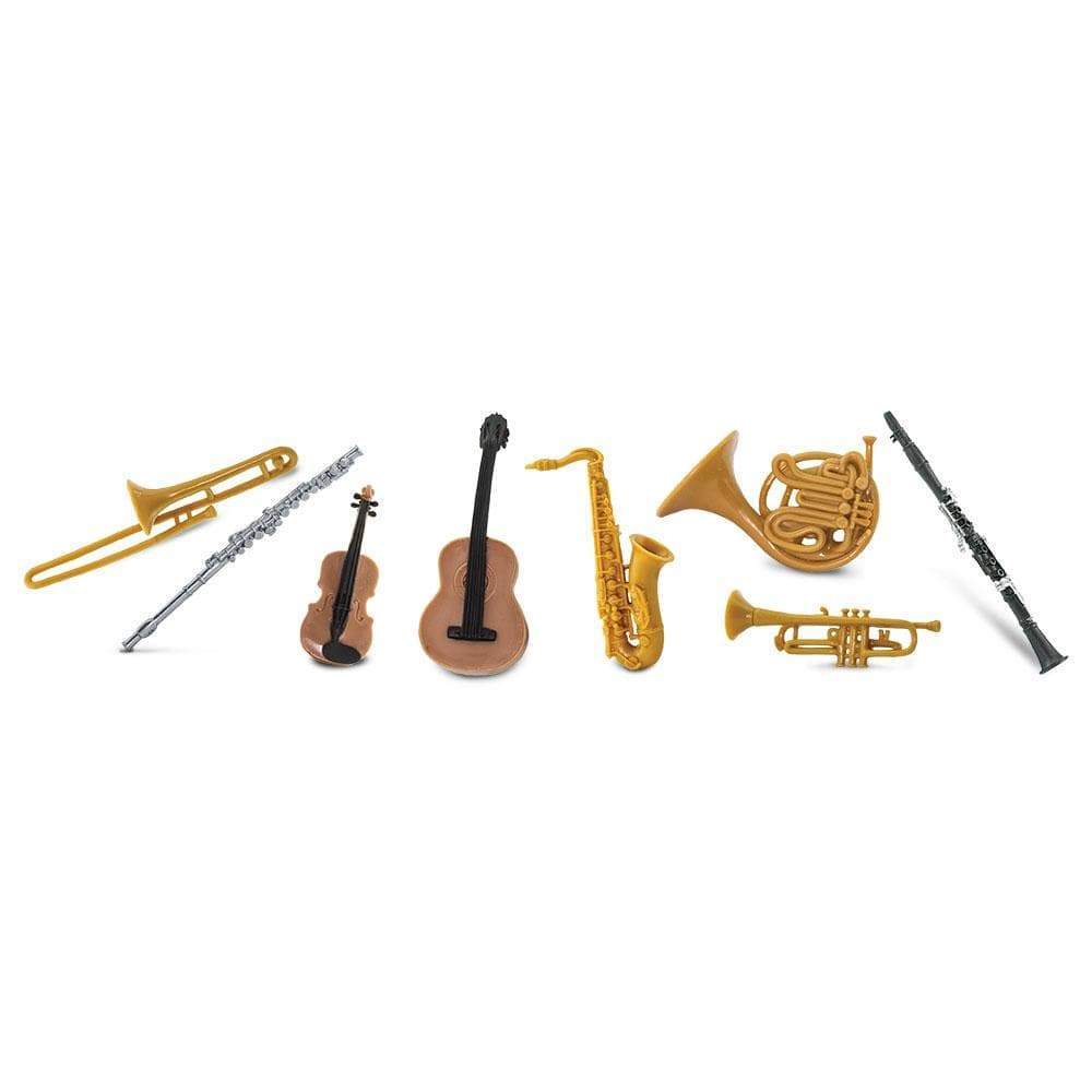 Tubos De Instrumentos Musicales Pintado a Mano