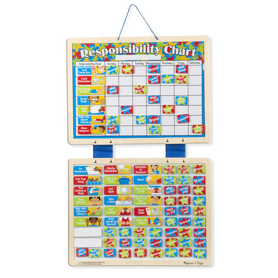 Tablero De Responsabilidades Magnético