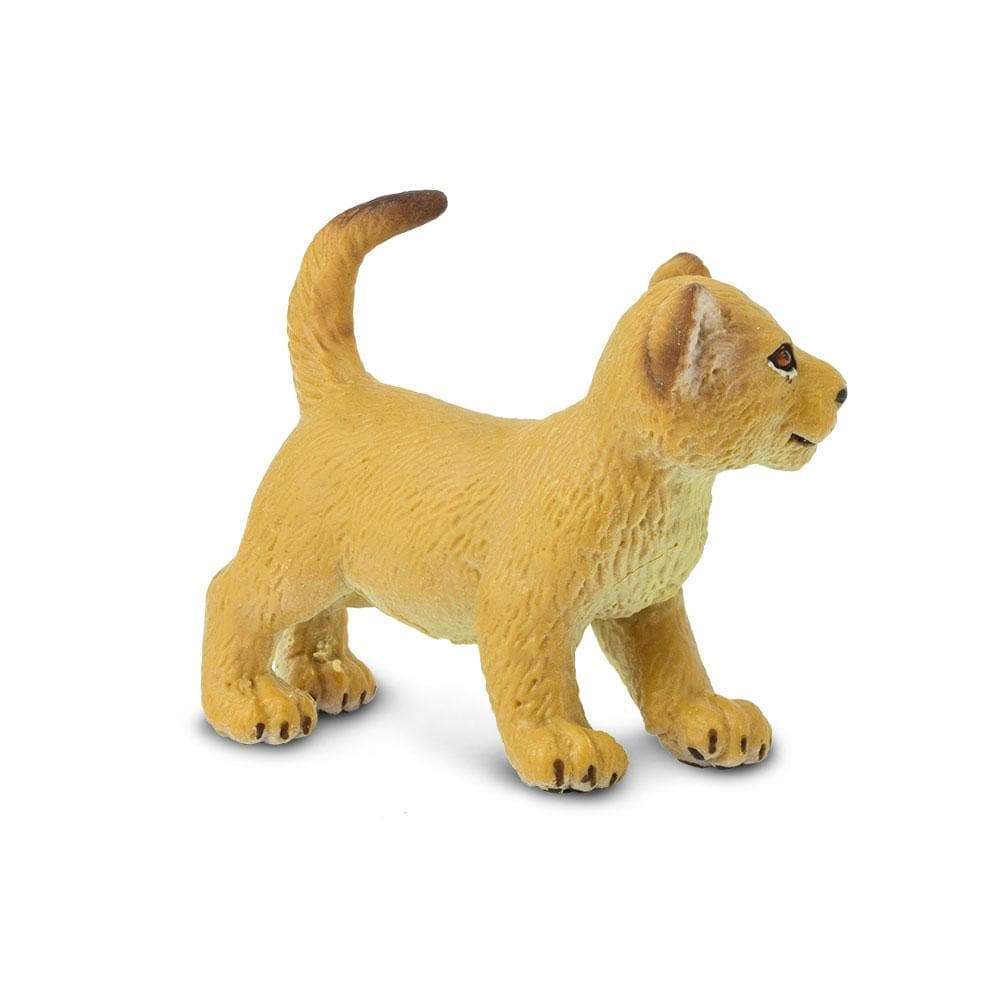 Figura Animales Leon Bebe Pintado a Mano