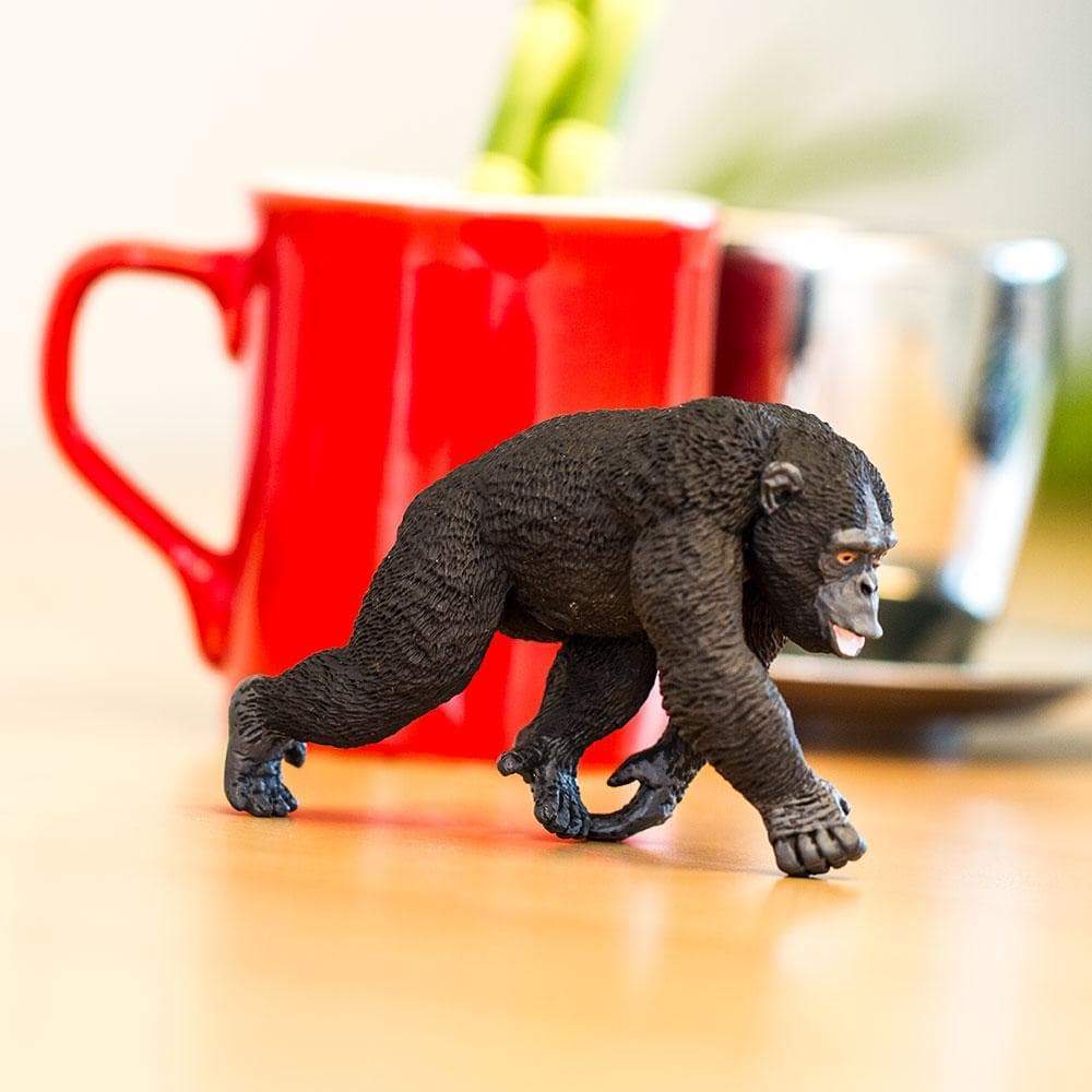 Figura Animales Chimpance Pintado a Mano