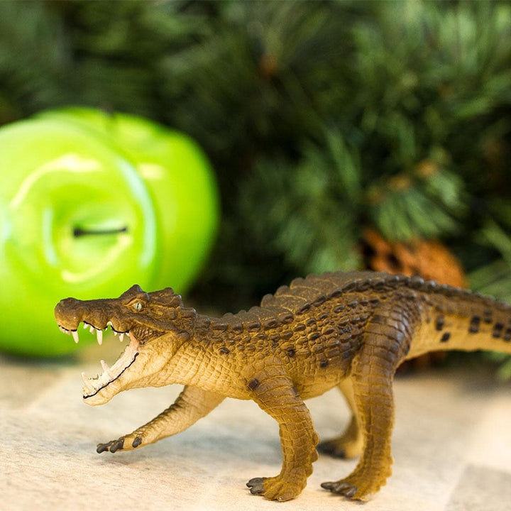 Figura Dinosaurios Kaprosuchus Pintado a Mano