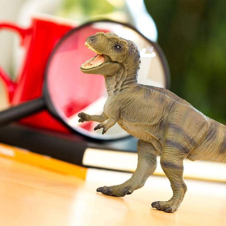Figura Dinosaurio Tiranosaurio Rex Pintado a Mano
