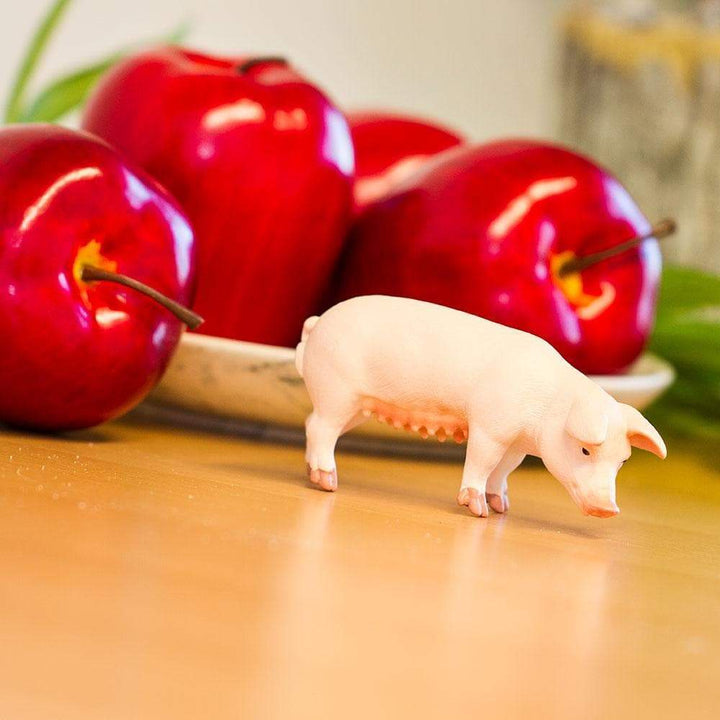 Figura Animales Cerda Pintado a Mano