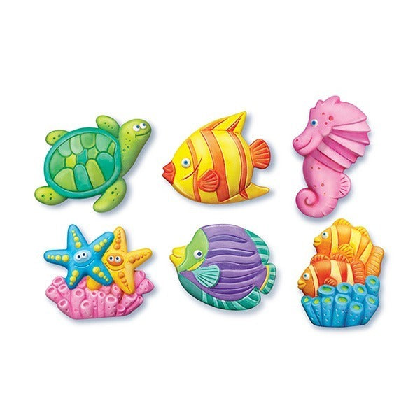 Moldea y pinta: Animales del mar