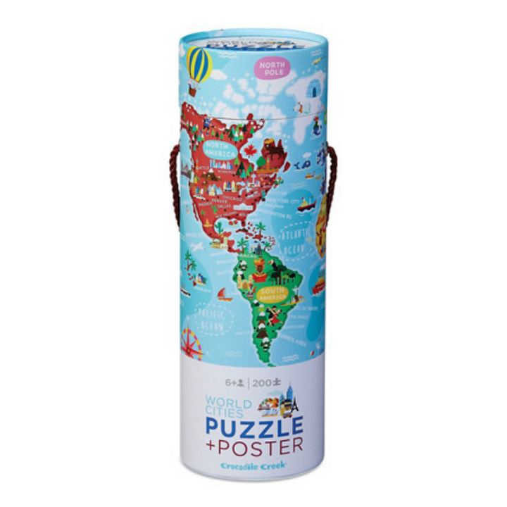 Rompecabezas ciudades del mundo x 200 piezas