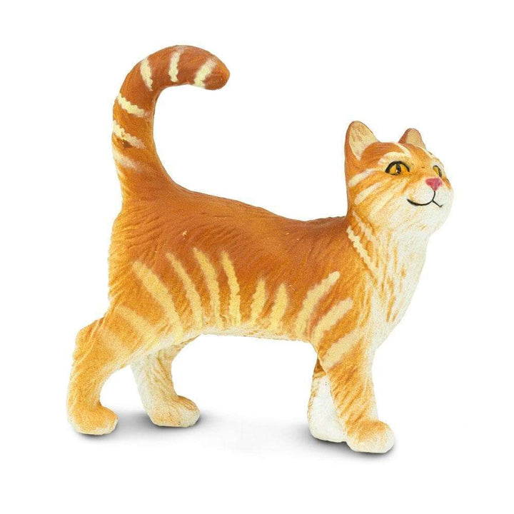 Figura Animales Gato Tigre Pintado a Mano