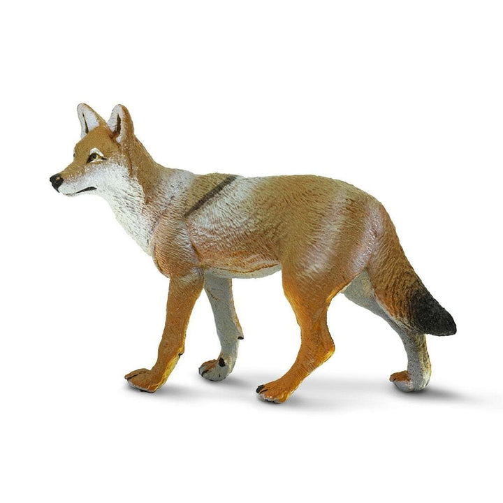 Figura Animales Coyote Pintado a Mano