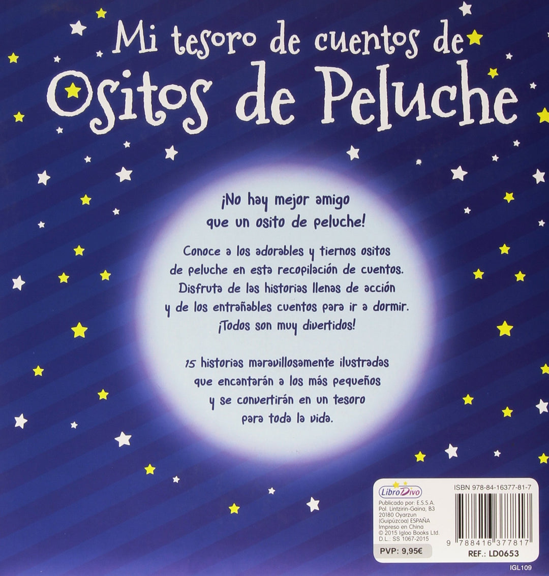 Libro Infantil Mi Tesoro De Cuentos De Ositos De Peluche