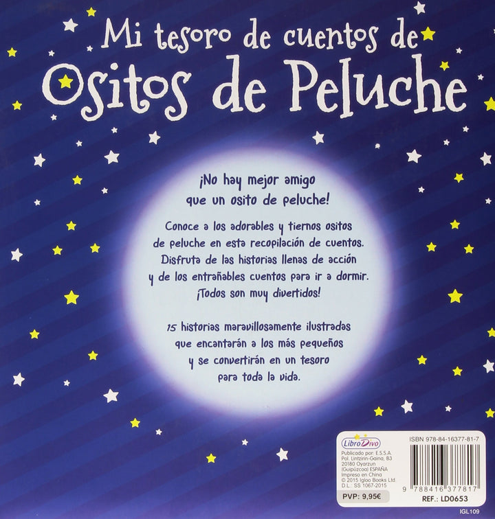 Libro Infantil Mi Tesoro De Cuentos De Ositos De Peluche