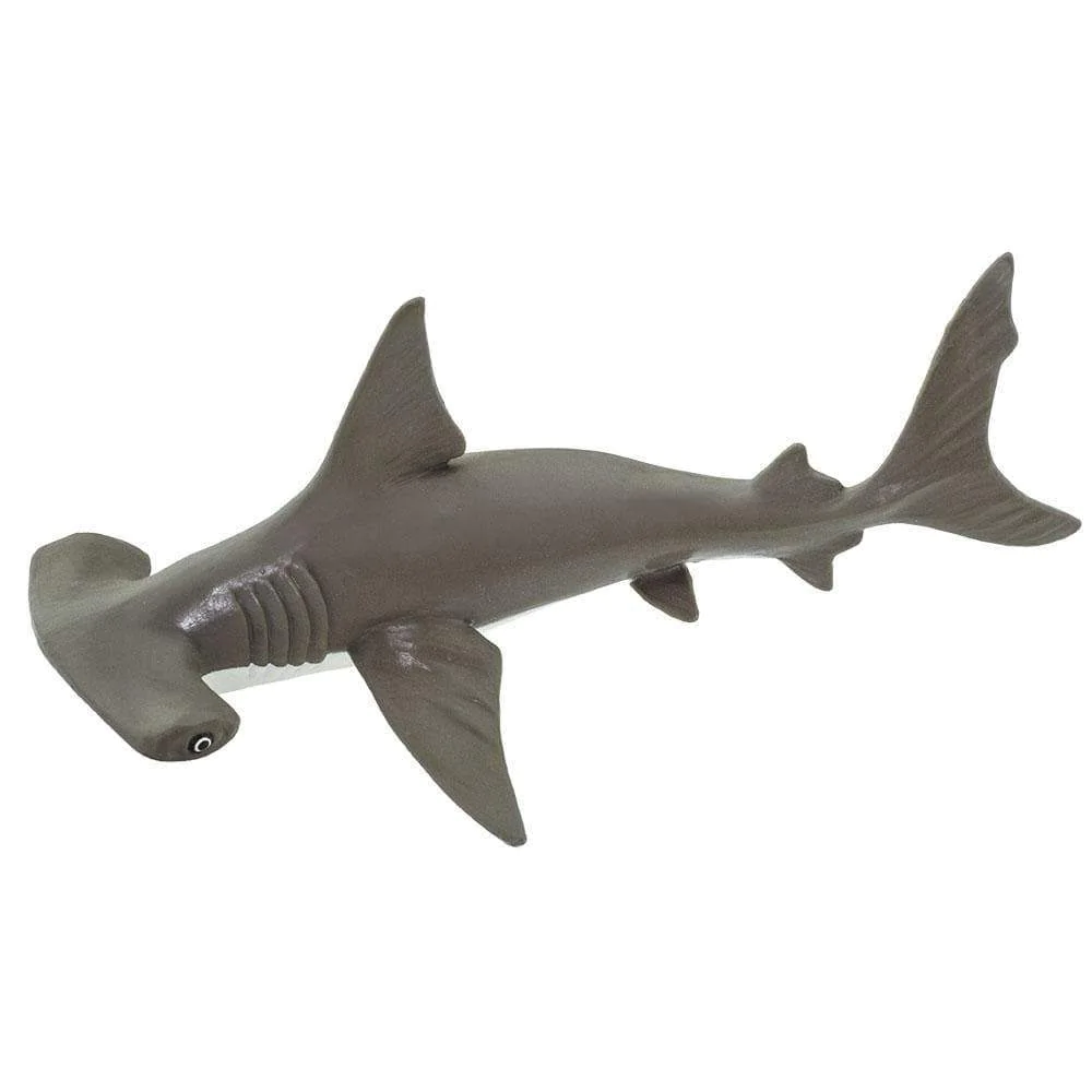 Figura Animales Tiburon Martillo Pintado a Mano