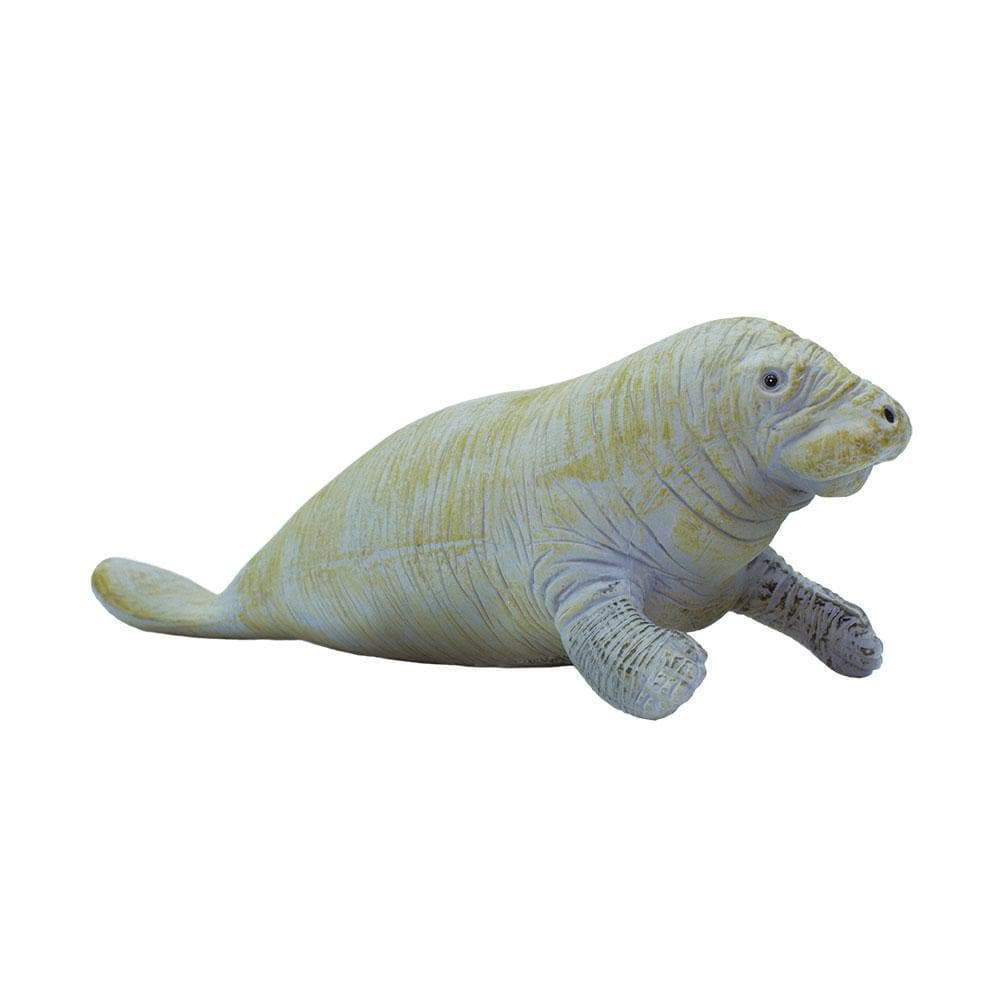 Figura Animales Manati Pintado a Mano