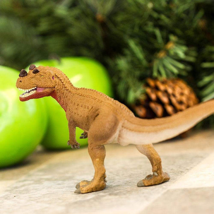 Figura Dinosaurio Ceratosaurus Pintado a Mano