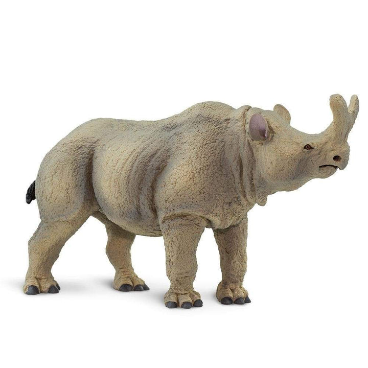 Figura Dinosaurios Megacerops Pintado a Mano