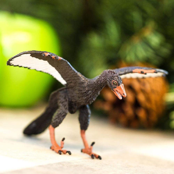 Figura Dinosaurios Arqueopterix Pintado a Mano
