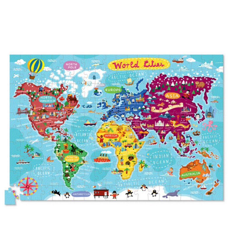 Rompecabezas ciudades del mundo x 200 piezas