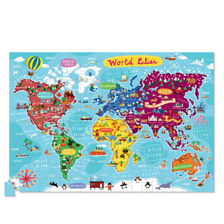 Rompecabezas ciudades del mundo x 200 piezas