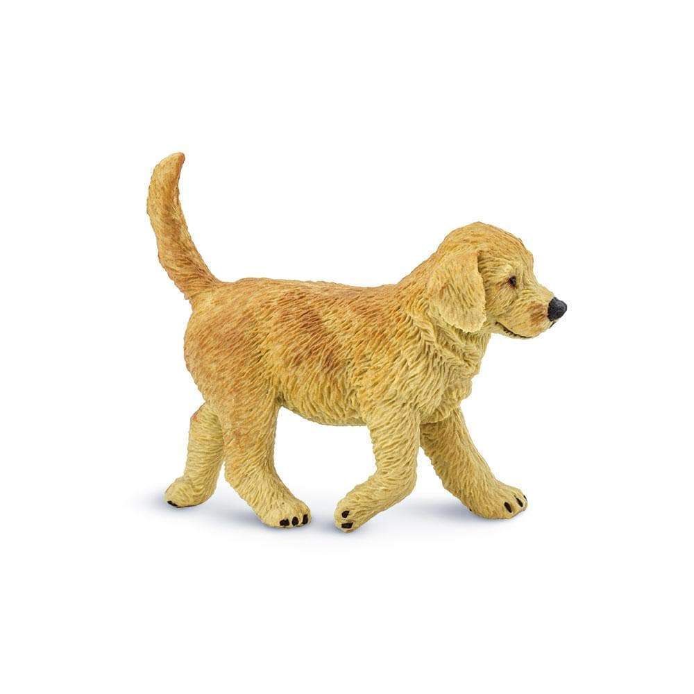 Figura Animales Golden Retriever Pintado a Mano