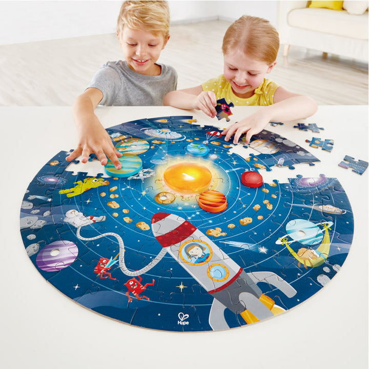 Rompecabezas Circular Sistema Solar