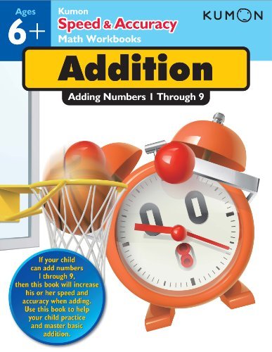 Libro Didáctico kumon Addition Para Niños