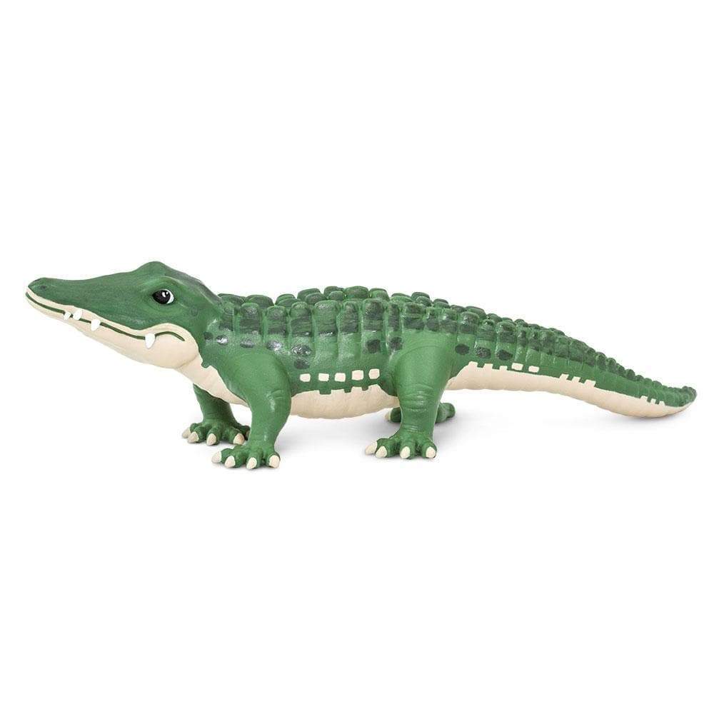 Figura Animales Cocodrilo Bernie Pintado a Mano