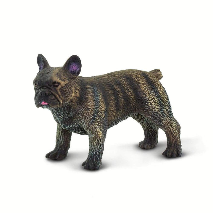 Figura Animales Bulldog Frances Pintado a Mano
