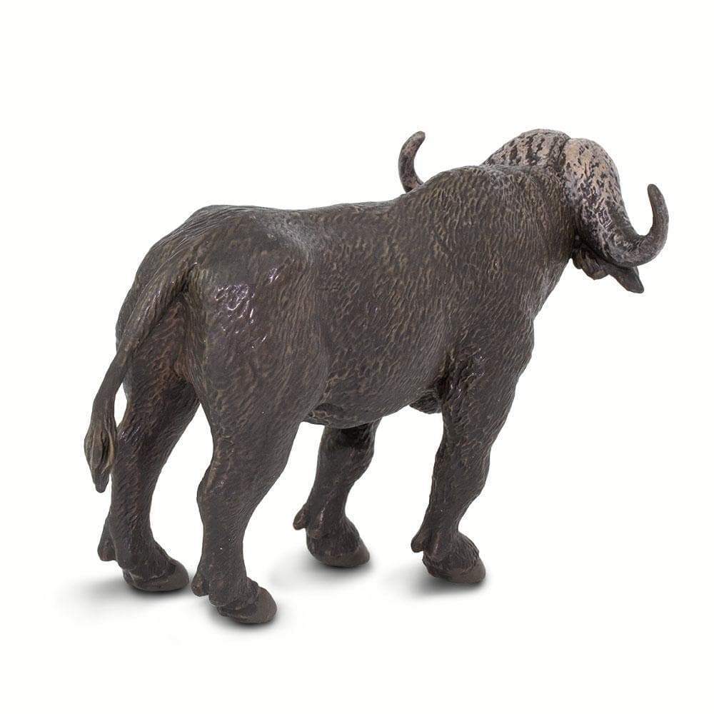 Figura Animales Bufalo Del Cabo Pintado a Mano