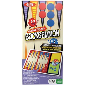 Juego Backgammon magnético