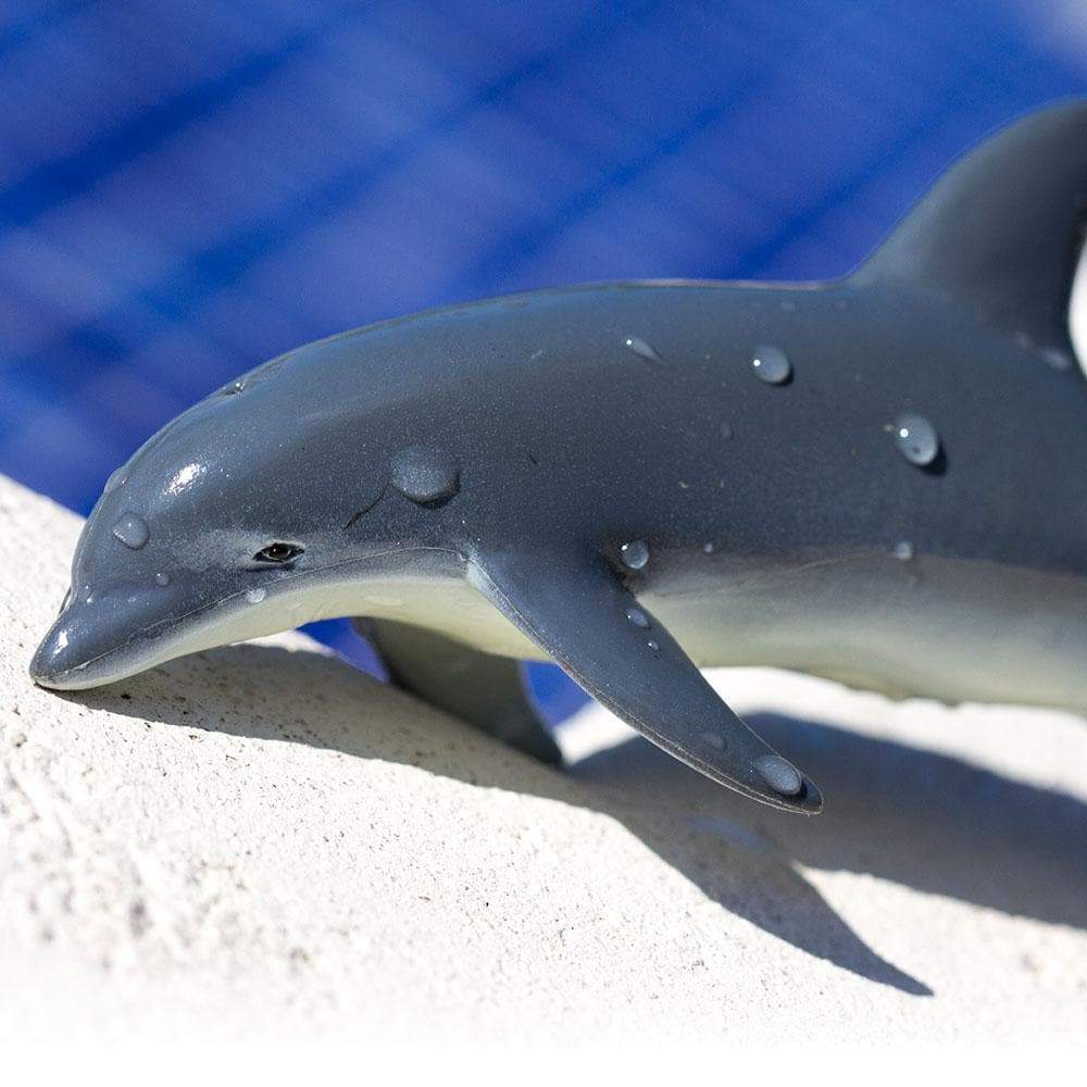 Figura Animales Delfin Nariz De Botella Pintado a Mano