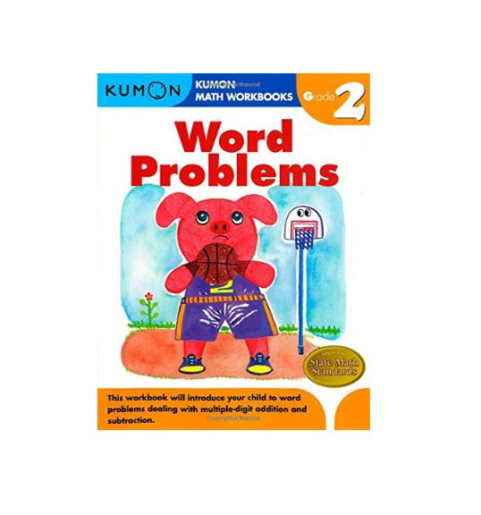 Libro Productos Kumon Word Problems Grade 2 Para Niños