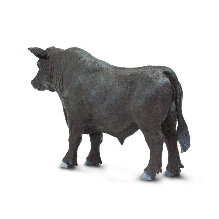 Figura Animales Toro Angus Pintado a Mano