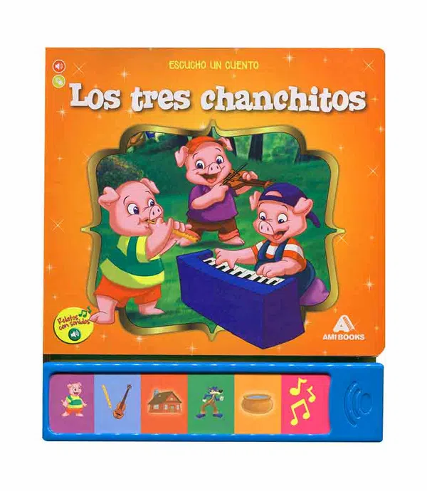 Libro Escucho un cuento - Los tres cerditos