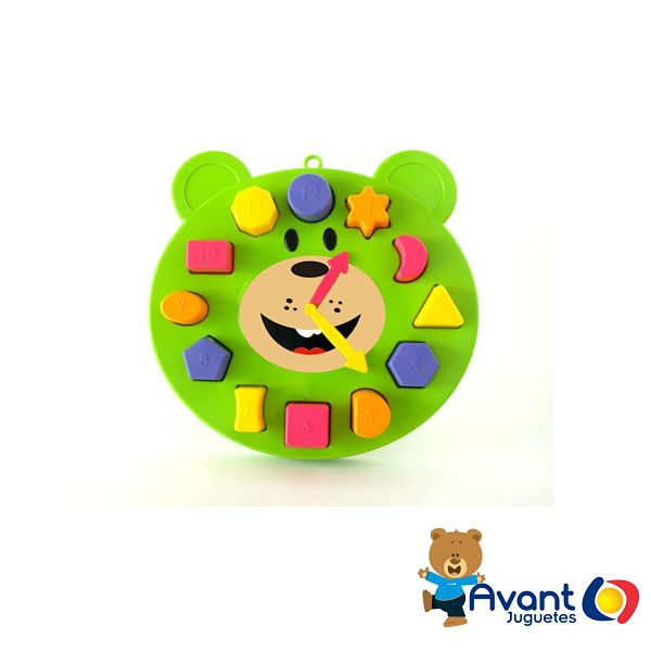 Reloj Didáctico Para Encajar