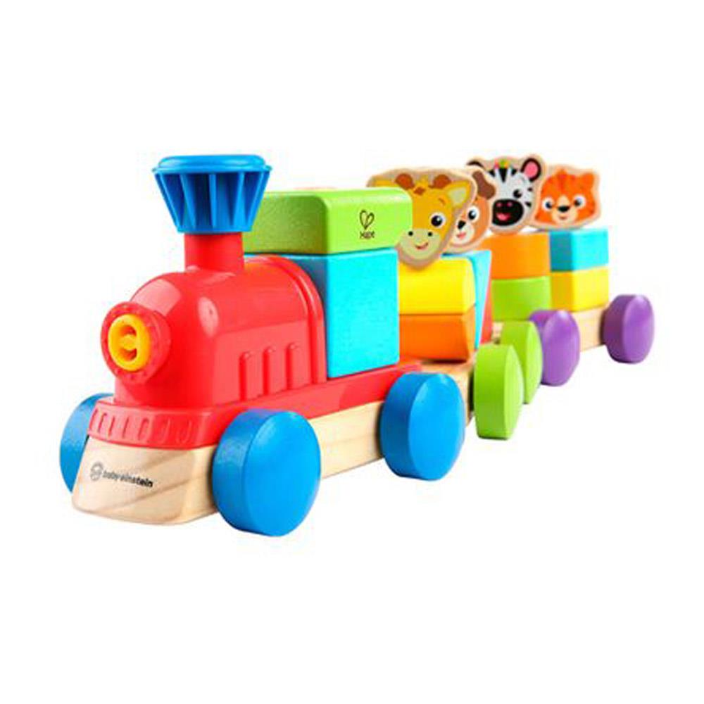 Tren Didáctico En Madera Animales