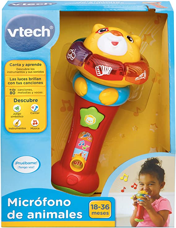 Micrófono interactivo canta y aprende