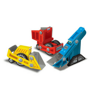 Experimento Camiones de construcción