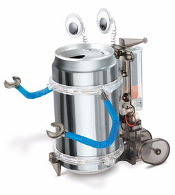 Experimento de juguete :  Robot de lata