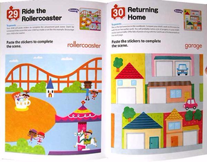 Libro Kumon Trains para niños niñas