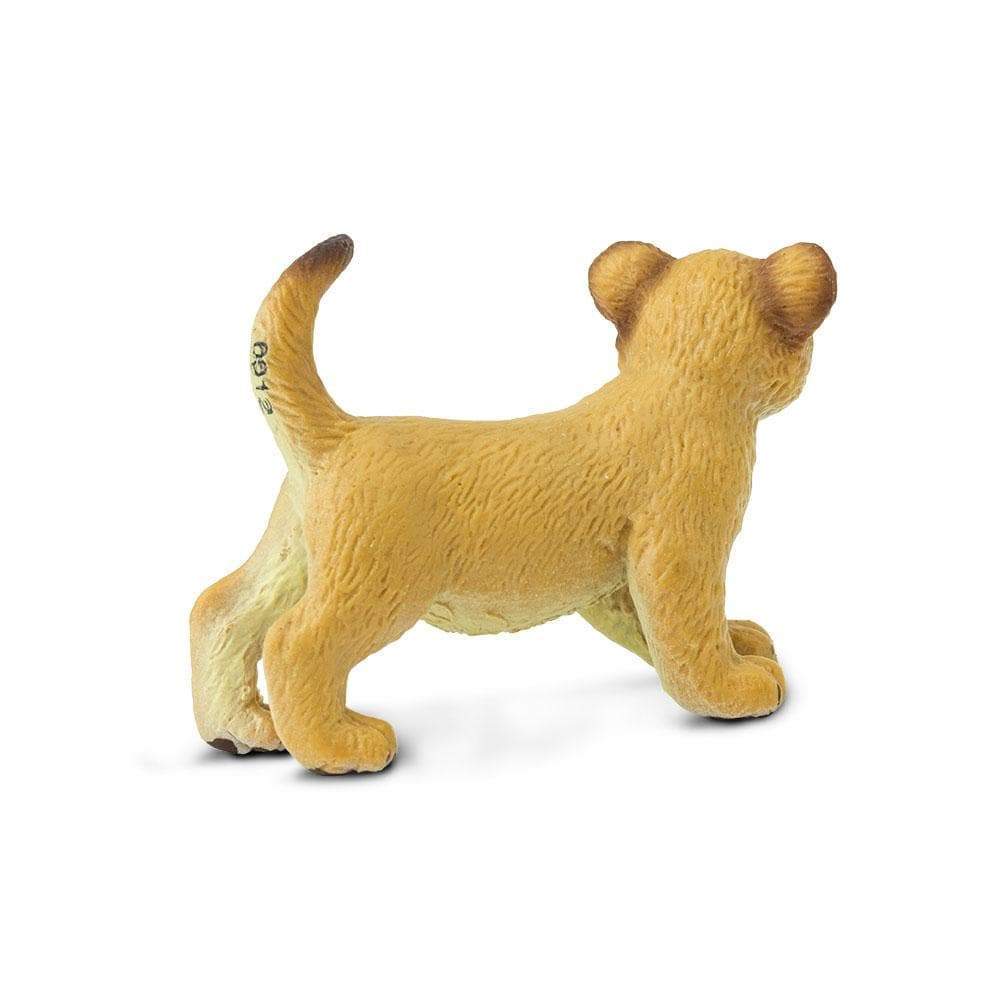 Figura Animales Leon Bebe Pintado a Mano