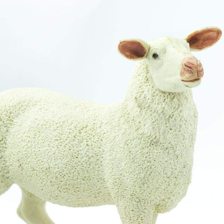 Figura Animales Oveja Pintado a Mano