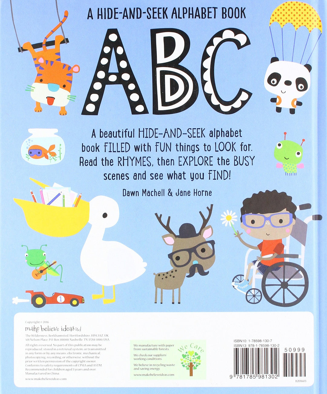 Libro Infantil Hide And Seek ABC