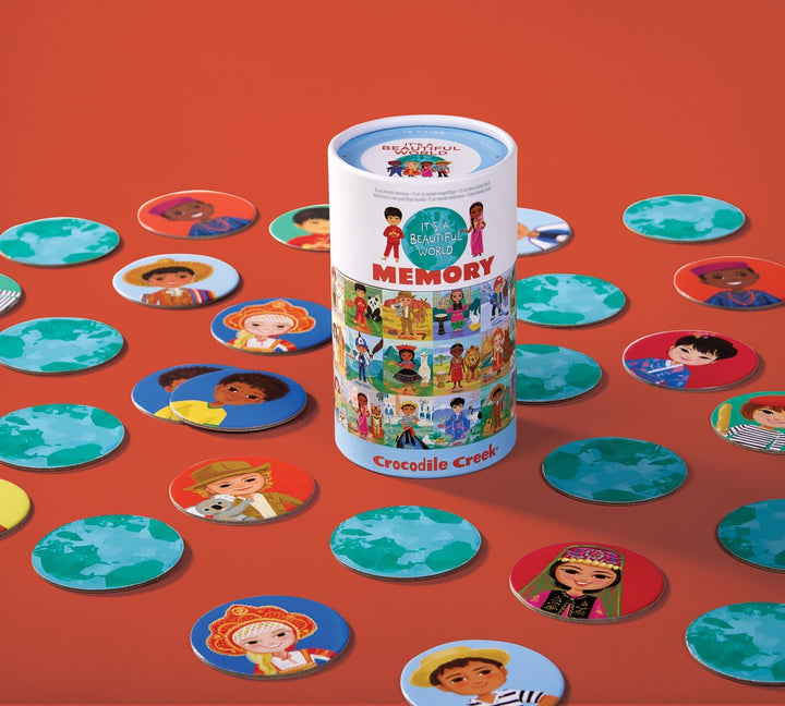 Juego de memoria Personas del mundo